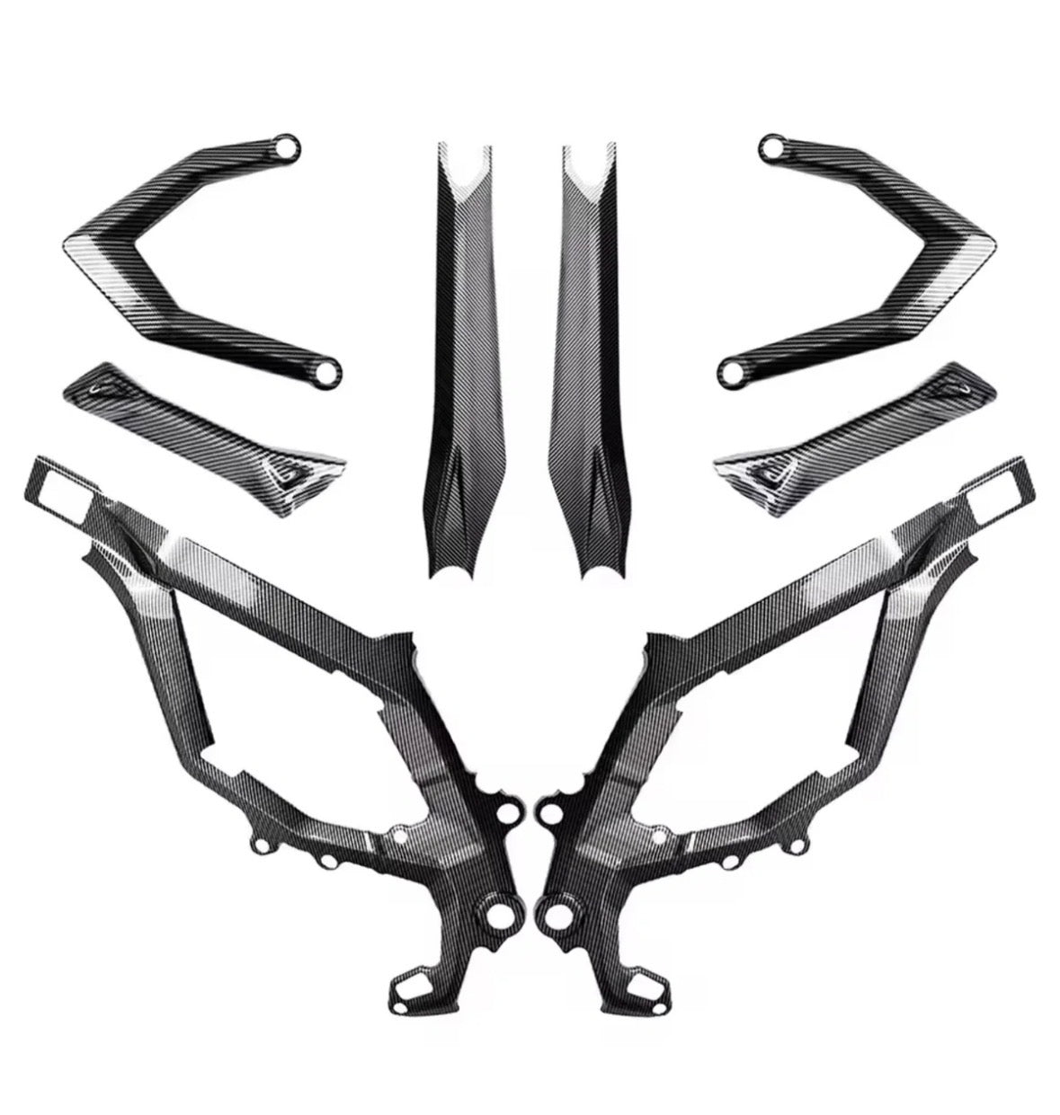 Carbon fiber ultra bee frame guards
